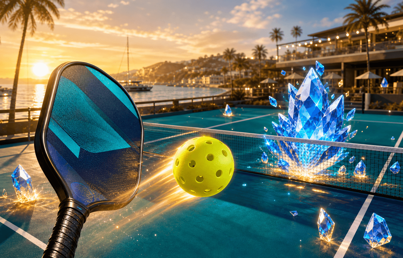 Hella Pickleball Rally banner